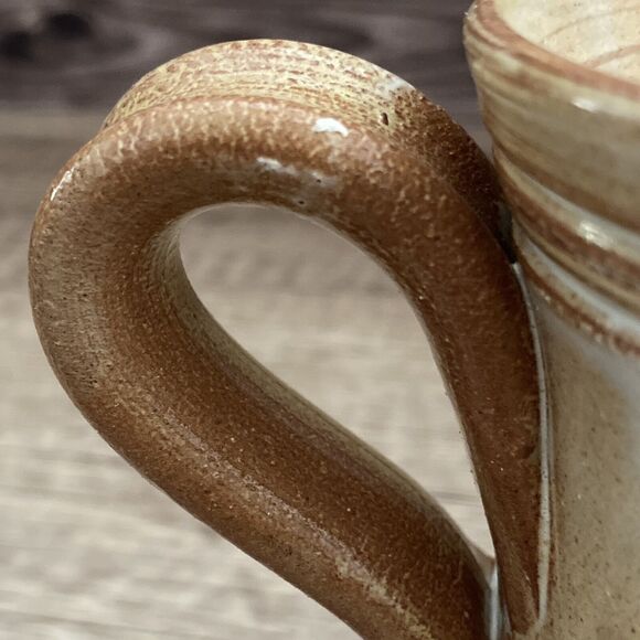 2 Vintage La Poterie Mugs Provence France Art Pottery Gassin Fruit - Picture 11 of 11